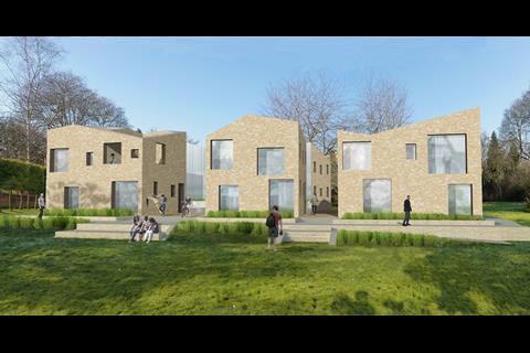Belsize Architects' student flats for University College Oxford